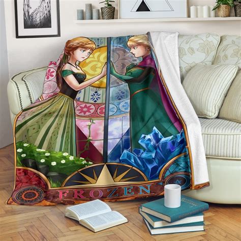 elsa and anna blanket